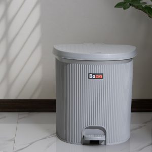 سطل پدالی بزرگ مدل گرافیک بازن