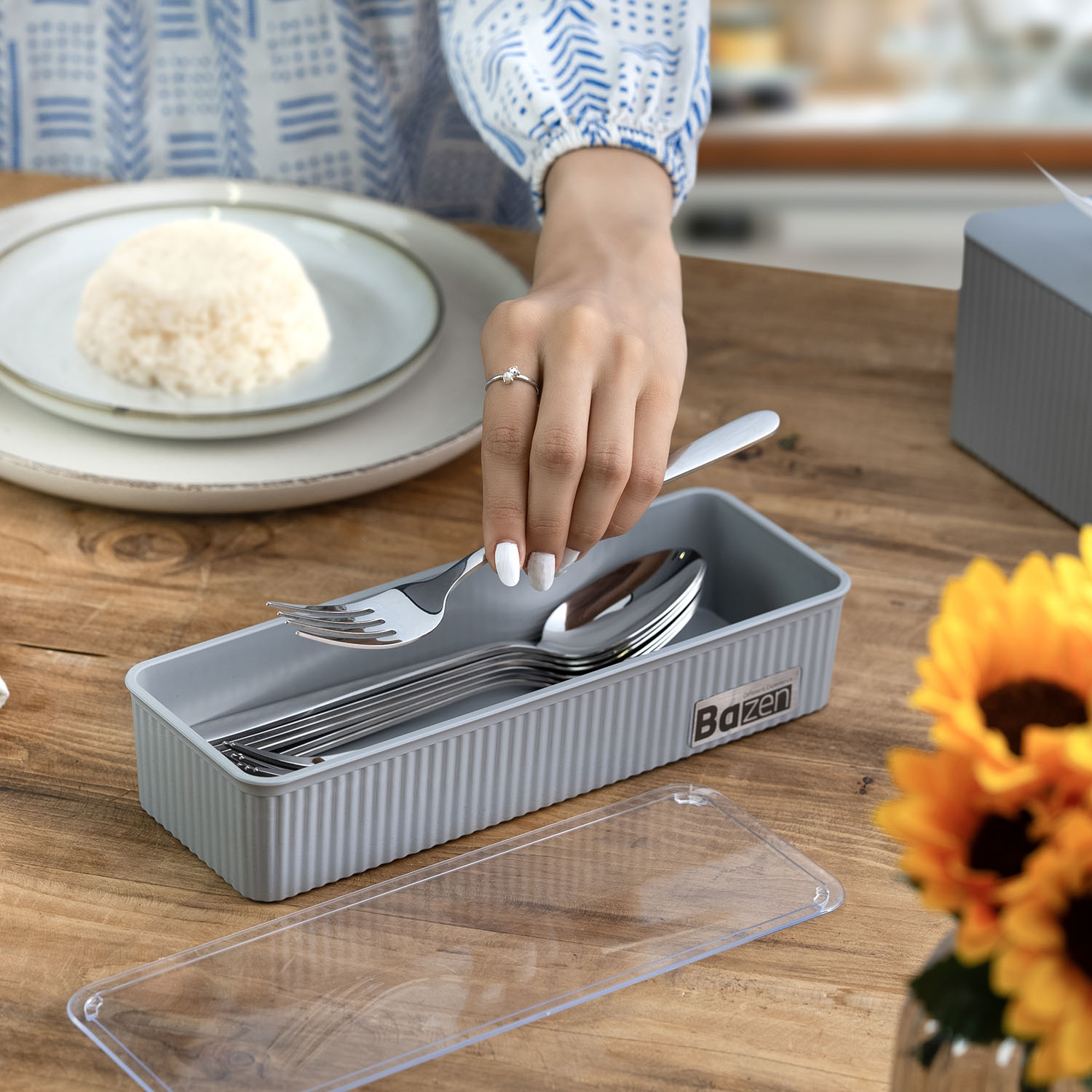 جا قاشقی پلاستیکی